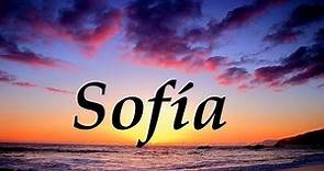 Sofía, significado y origen del nombre