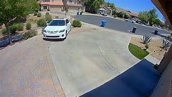 TERRIBLE DRIVER struggles to leave driveway!