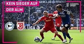 DSC Arminia Bielefeld - SSV Jahn Regensburg, Highlights mit Live-Kommentar | 3. Liga | MAGENTA SPORT