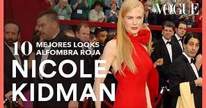 Nicole Kidman y sus 10 mejores looks en la alfombra roja