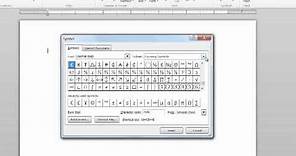How to Insert the Peso Sign in Microsoft Word 2007 : Using MS Word
