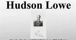 Hudson Lowe