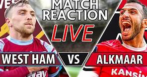 West Ham vs AZ Alkmaar | Live Europa Conference League Watchalong
