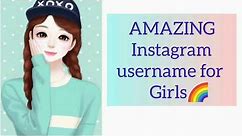 Girls Cute username||instagram Usernames||cool username
