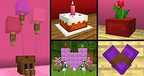 Minecraft: 5 MORE Valentine's Day Build Ideas