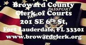Brenda D Forman Broward County Clerk of Courts passport office