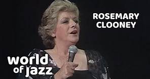 Rosemary Clooney, First Concert, North Sea Jazz • 10-07-1981 • World of Jazz