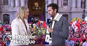 Matthew Lewis appreciates 'absurd' energy at Premier League Fan Fest in Philadelphia | NBC Sports
