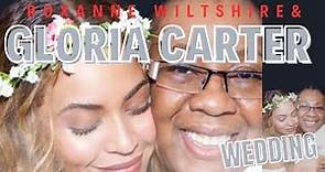 Gloria Carter and Roxanne Wiltshire, Jay-Z Mother's Wedding