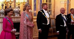 Así fue la cena de gala en Estocolmo con la familia real sueca y los reyes de Holanda | ¡HOLA! TV