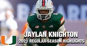 Jaylan Knighton 2021 Regular Season Highlights | Miami RB