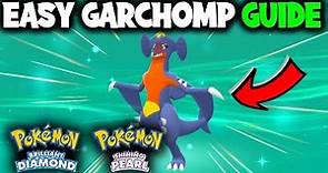 HOW TO GET GARCHOMP ON POKEMON BRILLIANT DIAMOND AND SHINING PEARL