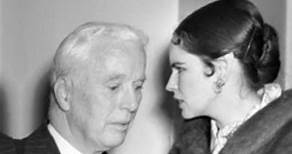 El dramaturgo Eugene O'Neill y su hija Oona. #Chaplin