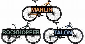 2021 Trek Marlin VS Specialized Rockhopper VS Giant Talon Comparison!!