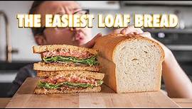 How To Make Supermarket Bread (Sandwich Loaf Bread)