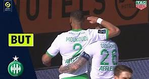 But Harold MOUKOUDI (14' - AS SAINT-ÉTIENNE) FC LORIENT - AS SAINT-ÉTIENNE (2-1) 20/21