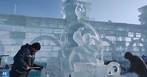 Ice artistry unfolds at 35th Annual Harbin International Ice Sculpture Competition in China
