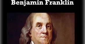 Electricity - 1752 - Benjamin Franklin