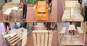 6 Amazingly Perfect Pallet Wood Recycling Projects // Cheap Furniture Design From Wooden Pallets