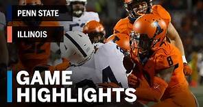 Highlights: Penn State Nittany Lions vs. Illinois Fighting Illini | Week 4