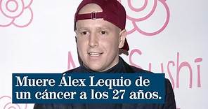 Muere Álex Lequio, hijo de Ana Obregón y Alessandro Lequio, a los 27 años de cáncer