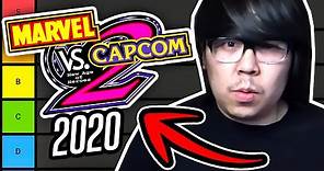 Marvel vs Capcom 2 2020 TIERLIST