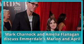 Emmerdale's Mark Charnock and Amelia Flanagan discuss Marlon's powerful stroke storyline
