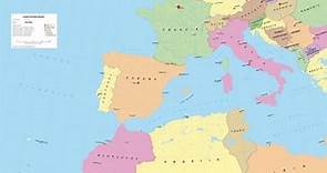 Situación geográfica de España - Geografía de España