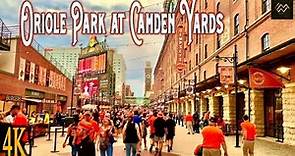Oriole Park at Camden Yards Walk 4K - Best Ballpark in the Major League?!