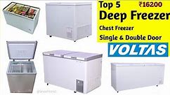 DEEP FREEZER by VOLTAS | Best 5 Commercial Voltas Deep Freezers best in the market