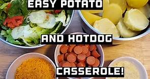 Baba's Easy Potato & Hotdog Casserole!
