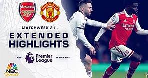 Arsenal v. Manchester United | PREMIER LEAGUE HIGHLIGHTS | 1/22/2023 | NBC Sports