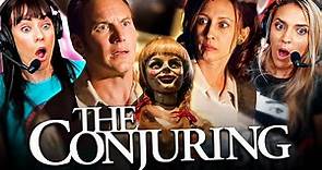 THE CONJURING (2013) MOVIE REACTION! FIRST TIME WATCHING!! Annabelle | Full Movie Review