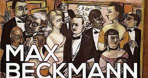 Max Beckmann: A collection of 67 paintings (HD)