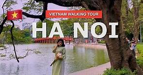 【🇻🇳 4K】Ha Noi Vietnam 2023 - Hoan Kiem Lake Walking Tour