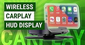 Unichip Universal Wireless Apple CarPlay Heads Up Display (HUD) Review - CarPlay Life