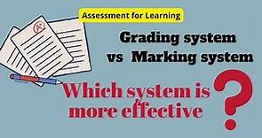 MARKING SYSTEM vs GRADING SYSTEM | Which system is more effective GRADING or MARKING? Vani Classes