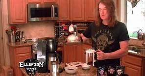 David Ellefson Makes French Press Coffee - Rocktails #06