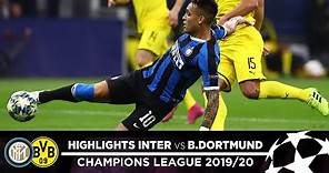 INTER 2-0 BORUSSIA DORTMUND | HIGHLIGHTS | Matchday 03 - UEFA Champions League 2019/20