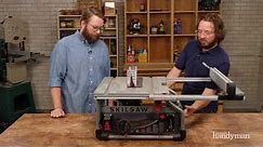 Stuff We Love: Skilsaw 10-in. Portable Worm Drive Table Saw