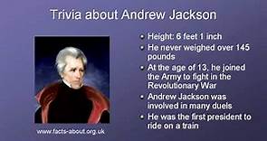 President Andrew Jackson Biography