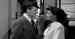 Woman of the Year - Spencer Tracy & Katherine Hepburn's Kiss