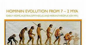 Hominin Evolution, Part 1: The First 5 Million Years