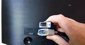 PUERTO VGA vs PUERTO RS-232 - No confundir el CONECTOR DE-15 con el CONECTOR DE-9