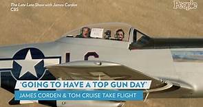 Tom Cruise Takes James Corden to the Danger Zone with Frightening Flight in Top Gun Fighter Jet