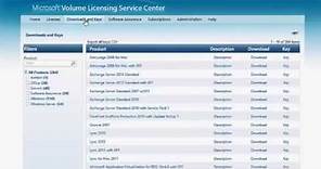 How To Access Microsoft Volume License Center & Download a Operating System ISO