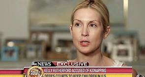 Kelly Rutherford speaks out to keep her children in America
