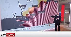Ukraine War: Map shows huge scale of Ukraine's victories