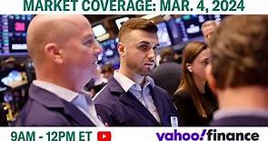Stock market today: Dow slides at the open as stock rally loses steam | March 4 Yahoo Finance