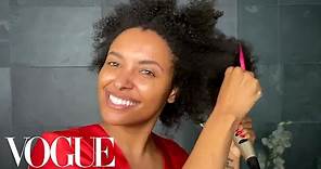 Kat Graham's Natural Hair Beauty Routine | Beauty Secrets | Vogue